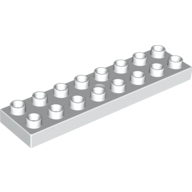 Duplo Plate 2 x 8 (44524)