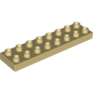 Duplo Plate 2 x 8 (44524)