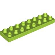 Duplo Plate 2 x 8 (44524)