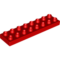 Duplo Plate 2 x 8 (44524)
