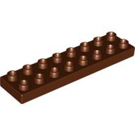 Duplo Plate 2 x 8 (44524)