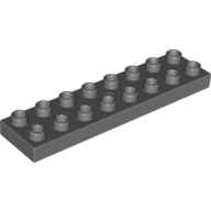 Duplo Plate 2 x 8 (44524)