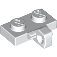 Hinge Plate 1 x 2 Locking with 1 Finger on Side, without Groove (44567b)