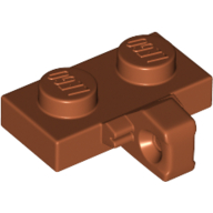 Hinge Plate 1 x 2 Locking with 1 Finger on Side, without Groove (44567b)