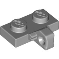 Hinge Plate 1 x 2 Locking with 1 Finger on Side, without Groove (44567b)