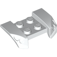 Mudguard 2 x 4 with Molded Headlights (44674)