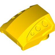 Slope Curved 2 x 2 No Studs - 3 Recessed Side Ports (44675)