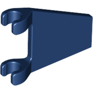 Flag 2 x 2 Trapezoid with Flat Area between Clips (44676)