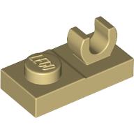 Plate Special 1 x 2 [Open O Top Clip] (44861)