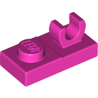 Plate Special 1 x 2 [Open O Top Clip] (44861)
