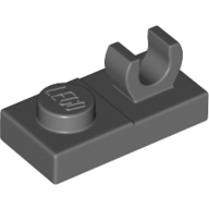Plate Special 1 x 2 [Open O Top Clip] (44861)