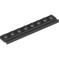 Plate Special 1 x 8 with Door Rail (4510)