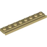 Plate Special 1 x 8 with Door Rail (4510)