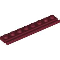 Plate Special 1 x 8 with Door Rail (4510)