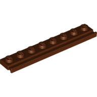 Plate Special 1 x 8 with Door Rail (4510)
