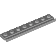 Plate Special 1 x 8 with Door Rail (4510)