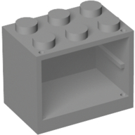 Cupboard 2 x 3 x 2 with Solid Studs (4532)