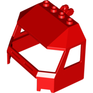 Windscreen 4 x 6 x 4 Cab with Hinge and 1 x 4 Bottom Cutout (45406)