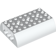 Slope Curved 8 x 6 x 2 Double (45411)