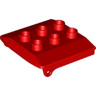 Duplo Backhoe / Train Cabin Roof (4543)