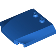Slope Curved 4 x 4 x 2/3 Triple Curved with 2 Studs (45677)