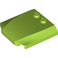 Slope Curved 4 x 4 x 2/3 Triple Curved with 2 Studs (45677)