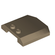 Slope Curved 4 x 4 x 2/3 Triple Curved with 2 Studs (45677)