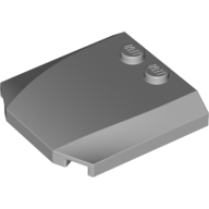 Slope Curved 4 x 4 x 2/3 Triple Curved with 2 Studs (45677)