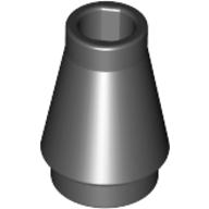 Cone 1 x 1 [No Top Groove] (4589)