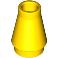 Cone 1 x 1 [No Top Groove] (4589)