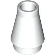 Cone 1 x 1 [No Top Groove] (4589)