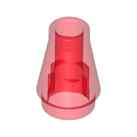 Cone 1 x 1 [No Top Groove] (4589)