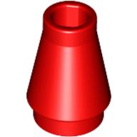 Cone 1 x 1 [No Top Groove] (4589)