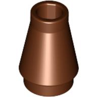 Cone 1 x 1 [No Top Groove] (4589)