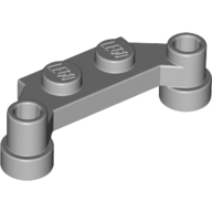 Plate Special 1 x 4 Offset with Bar Holes (4590)