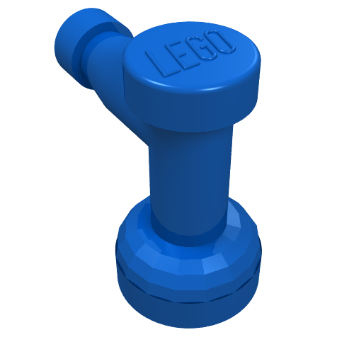 Tap 1 x 1 with Hole in Spout (4599a)