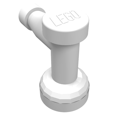 Tap 1 x 1 with Hole in Spout (4599a)