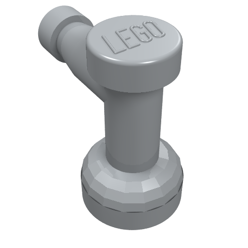 Tap 1 x 1 with Hole in Spout (4599a)