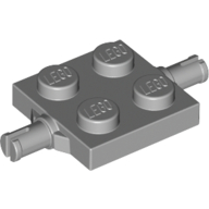 Plate Special 2 x 2 with Wheel Holders (4600)