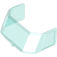 Glass for Windscreen 4 x 6 x 4 Cab with Hinge [Fits 45406] (46103)