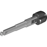 Projectile, Arrow with Shaft, Hollow Black Rubber End (46537)