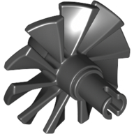 Jet Engine Fan with 10 Blades and Technic Pin (46667)