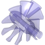 Jet Engine Fan with 10 Blades and Technic Pin (46667)