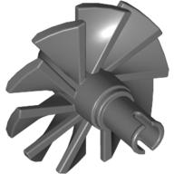 Jet Engine Fan with 10 Blades and Technic Pin (46667)