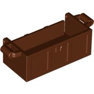 Treasure Chest Bottom with Rear Slots, No Groove (4738c)