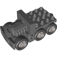 Duplo Truck Base with Molded Engine 5 x 9 (47424)