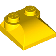Brick Curved 2 x 2 x 2/3 Two Studs and Curved Slope End (47457)