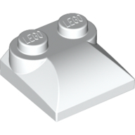 Brick Curved 2 x 2 x 2/3 Two Studs and Curved Slope End (47457)