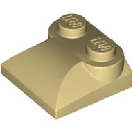 Brick Curved 2 x 2 x 2/3 Two Studs and Curved Slope End (47457)