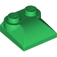 Brick Curved 2 x 2 x 2/3 Two Studs and Curved Slope End (47457)
